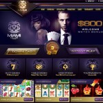 Miami Club Casino Homepage